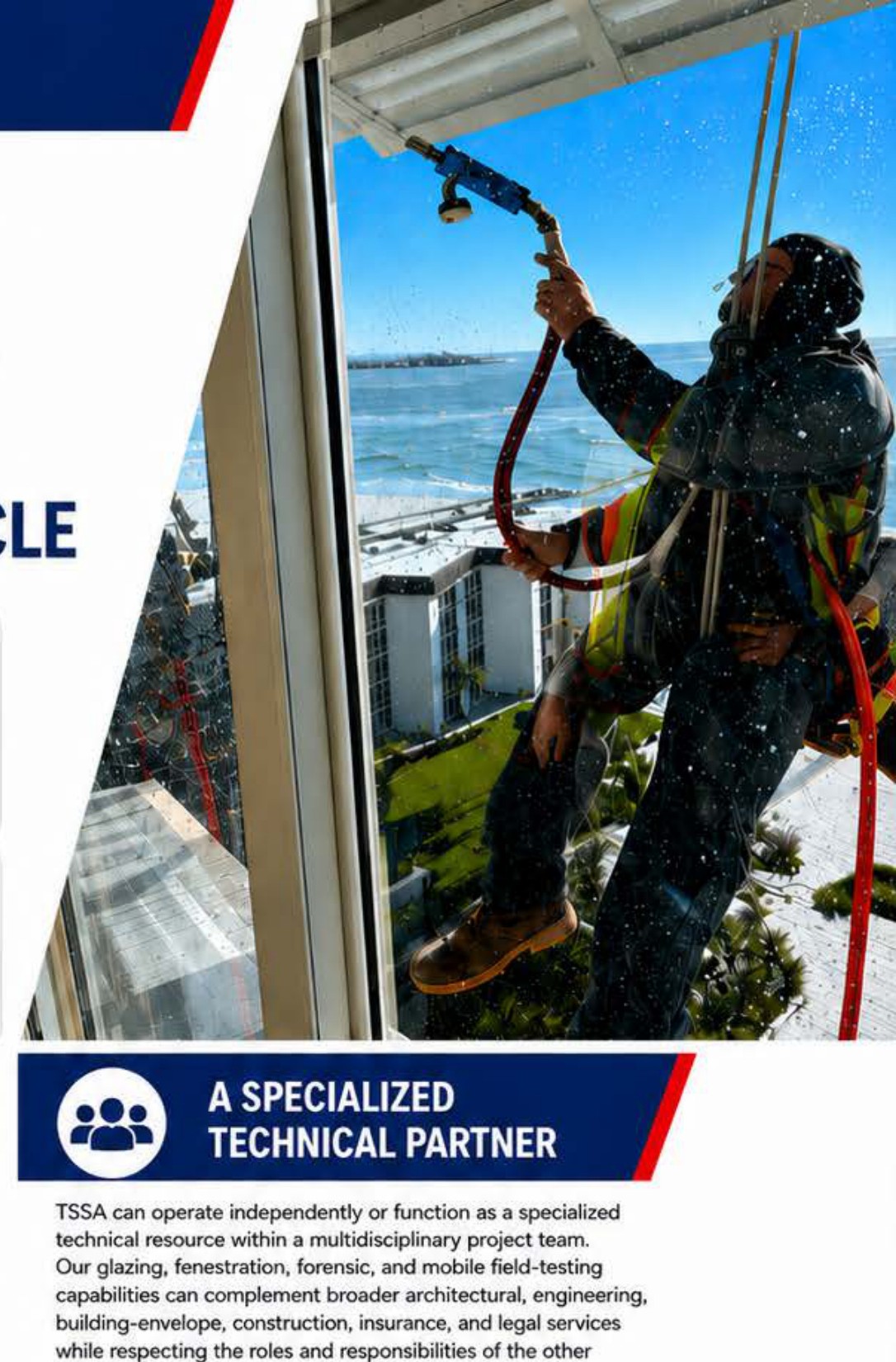 Water testing of an exterior window